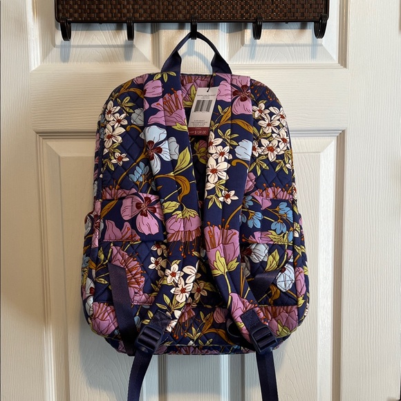 Vera Bradley Floral Quilted Backpack - Picture 2 of 6
